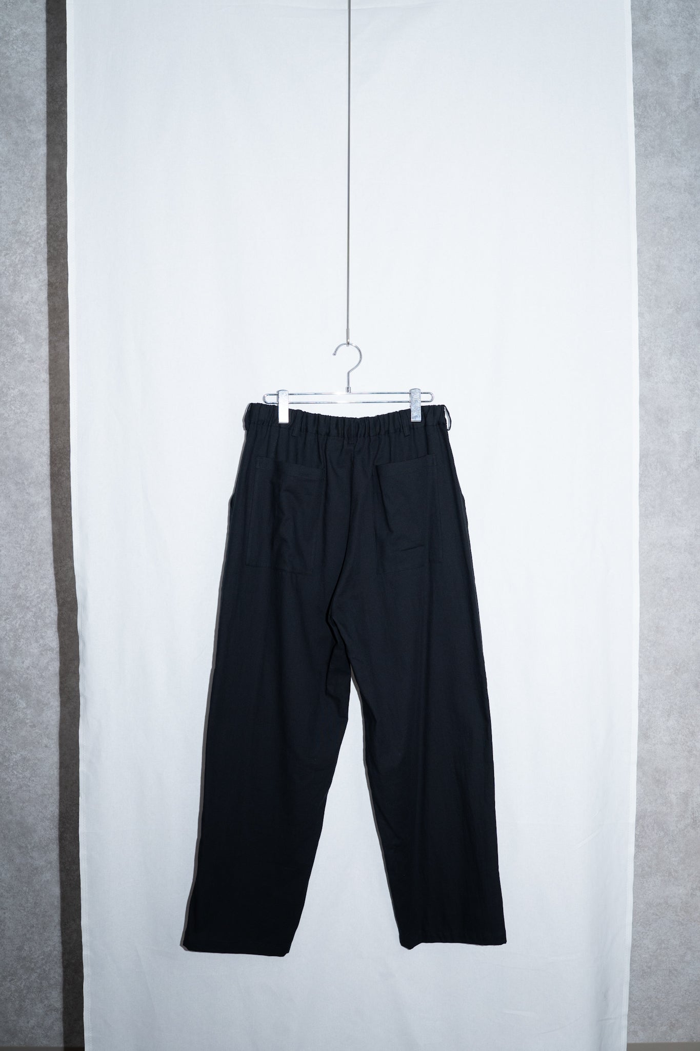 YOKO SAKAMOTO Utility Easy Pants - Black | WALD. ABENO (ヴァルト