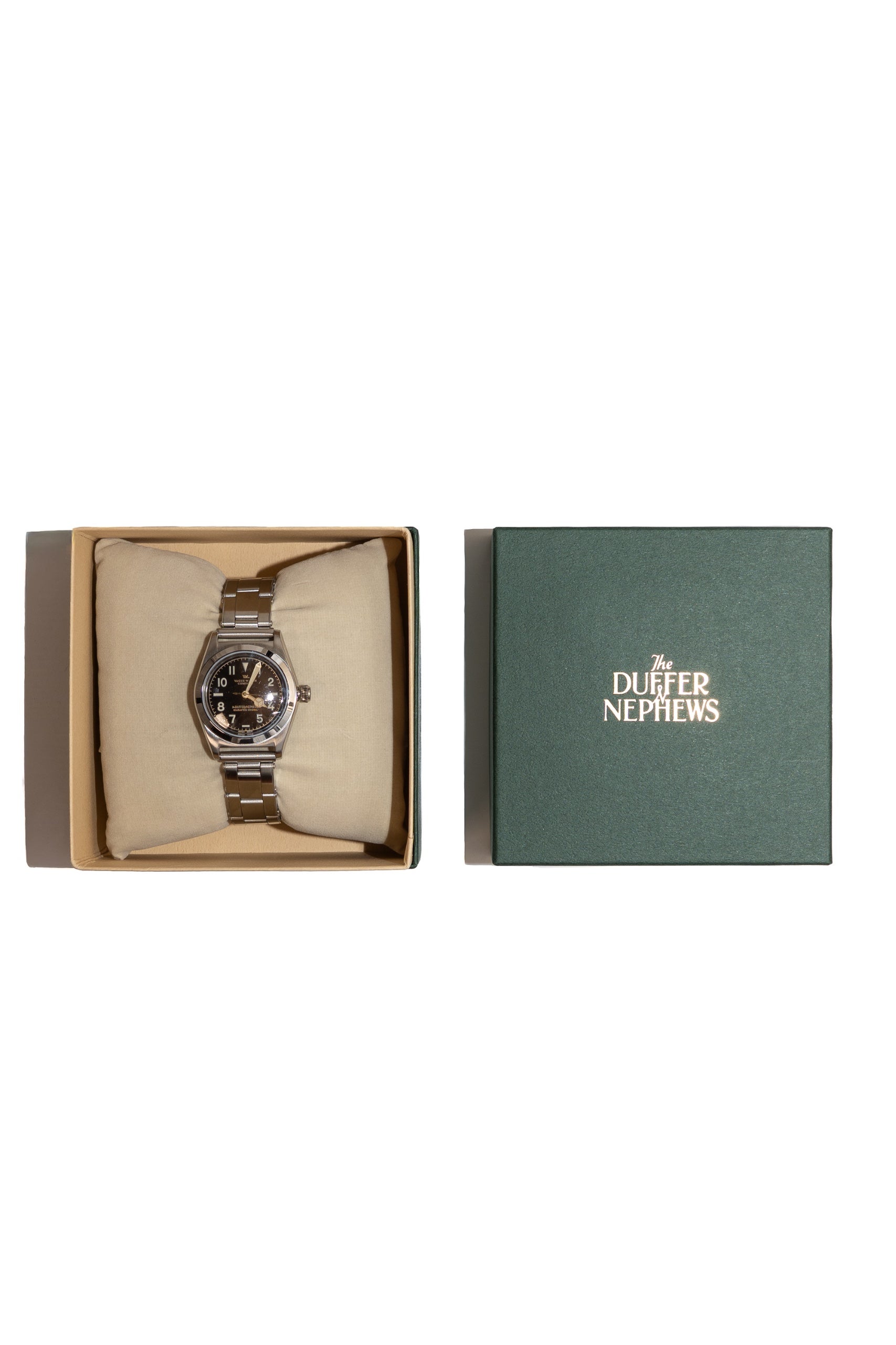 The DUFFER N NEPHEWS × VAGUE WATCH CO. Bubble Watch - Silver