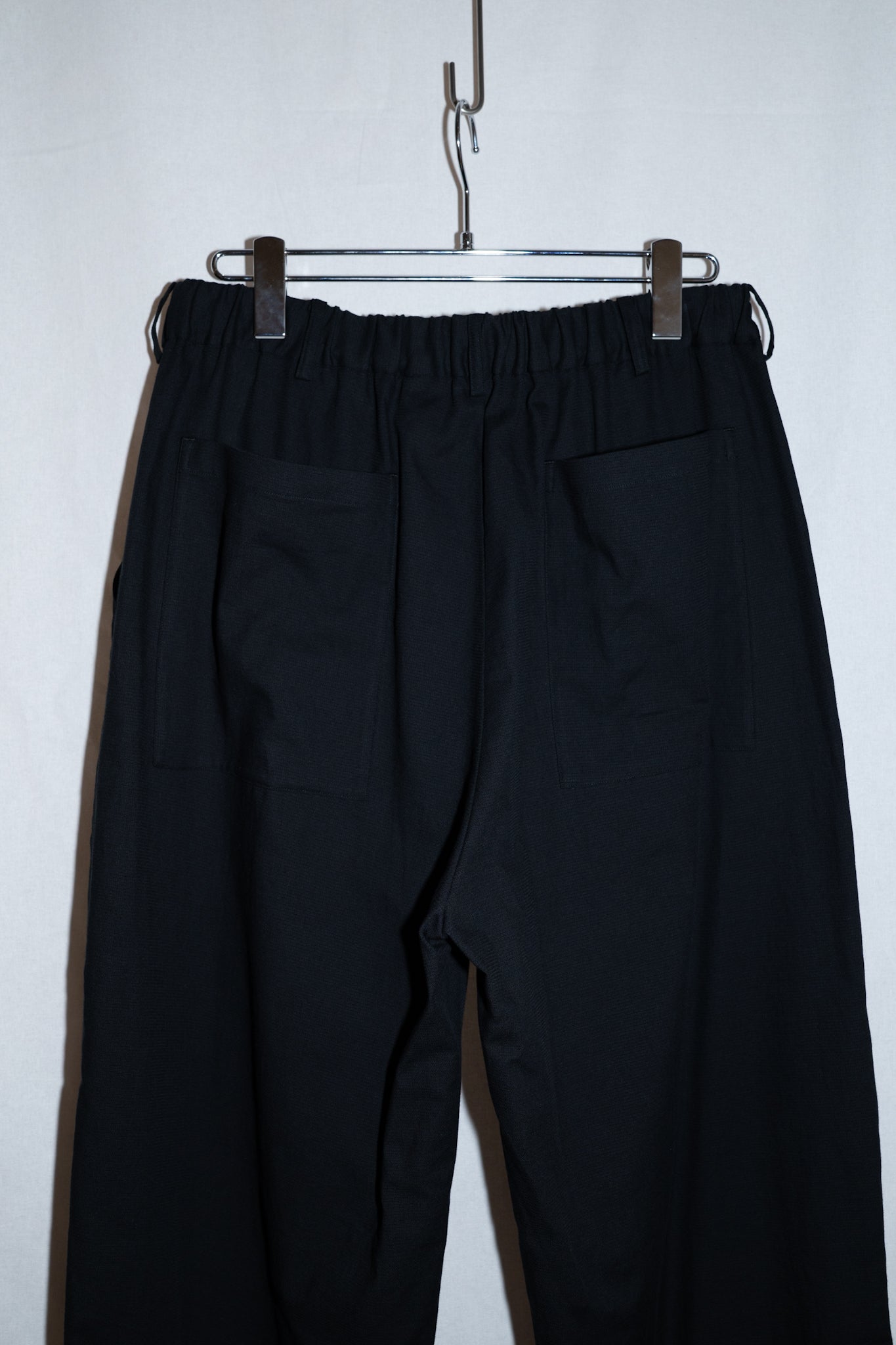 YOKO SAKAMOTO Utility Easy Pants - Black | WALD. ABENO (ヴァルト