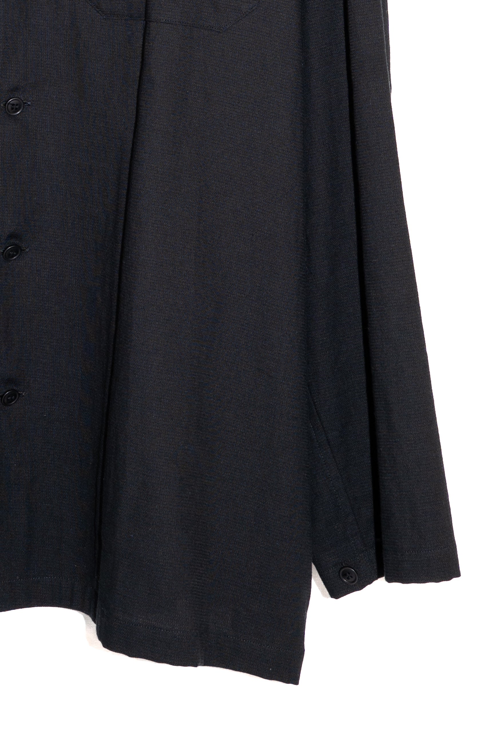 YOKO SAKAMOTO Utility Shirt - Black | WALD. ABENO