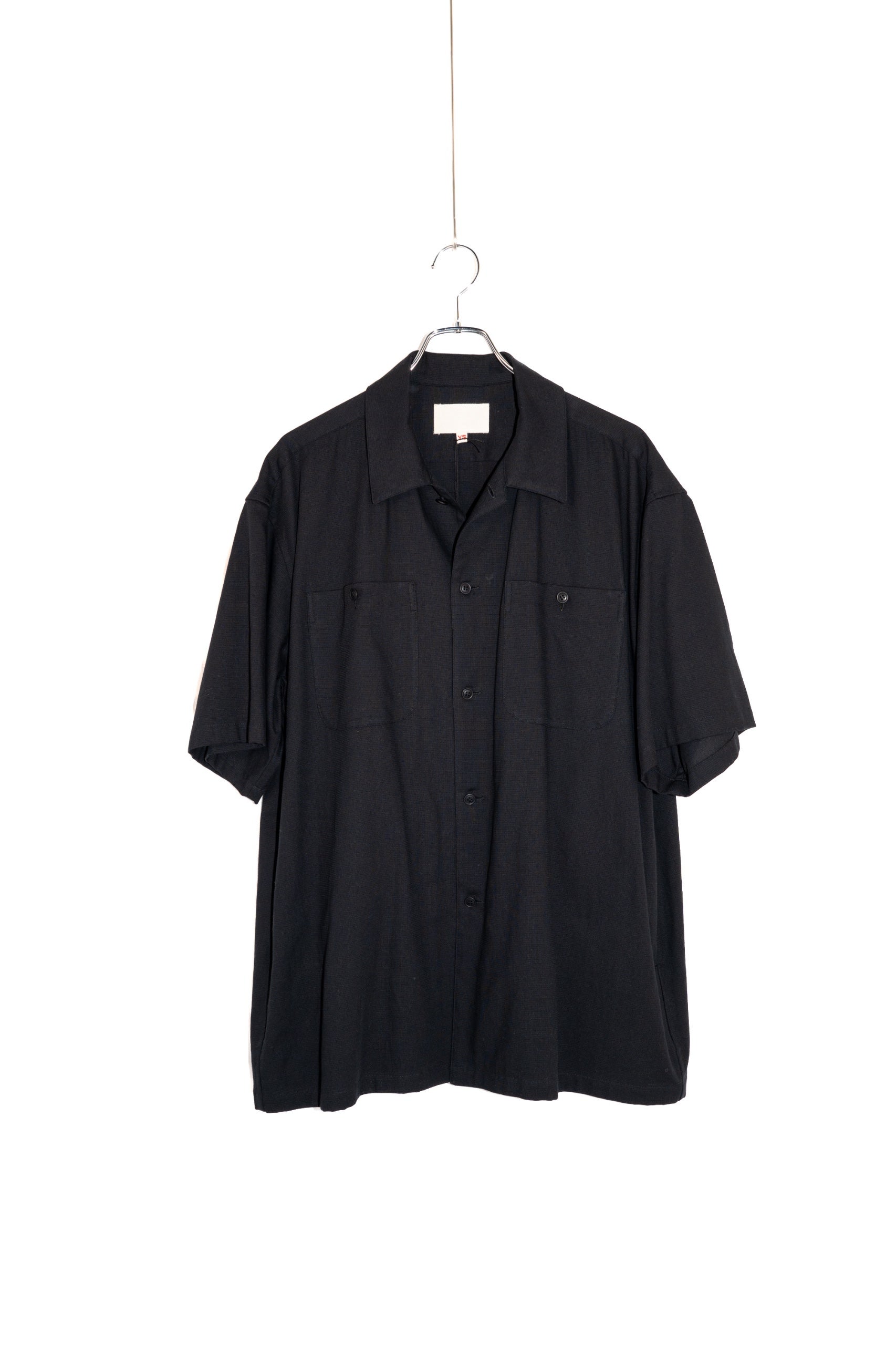 26SS新作！YOKO SAKAMOTO UTILITY SHIRTシャツ YOKO SAKAMOTO Utility S/S Shirt - Black | WALD. ABENO