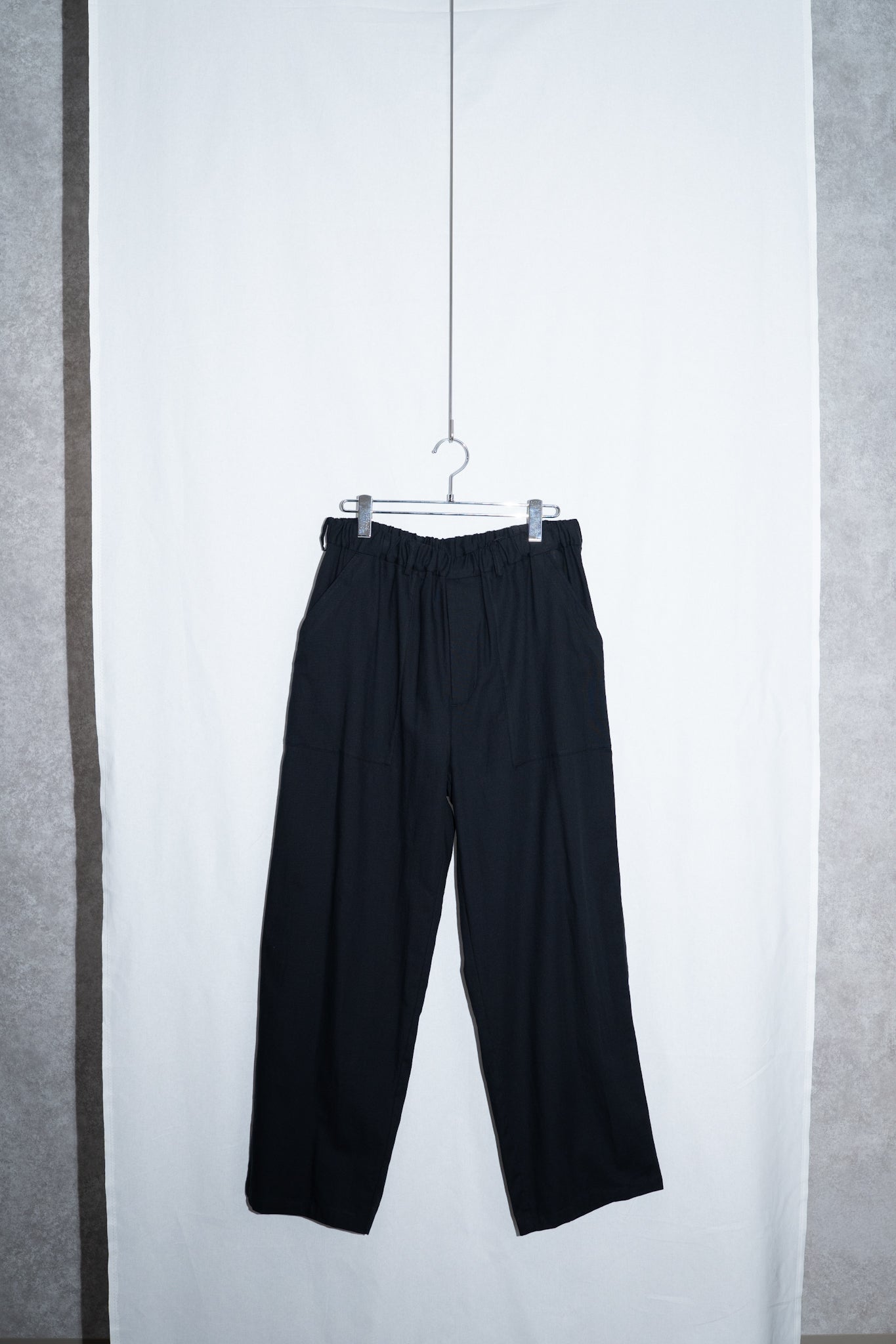 YOKO SAKAMOTO Utility Easy Pants - Black | WALD. ABENO (ヴァルト